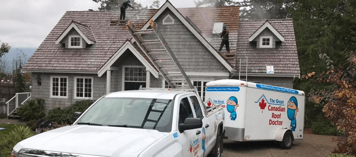 Canadian Roof Doctor cedar shake roof